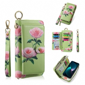 Cover iPhone 15 Pro Scocca Staccabile E Cinturino Manuale