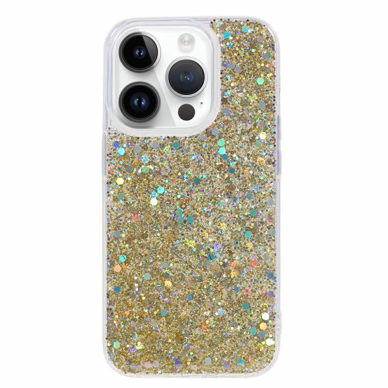 Cover iPhone 15 Pro Solo Glitter