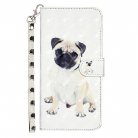 Folio Cover iPhone 15 Pro Carlino 3d Con Cinturino