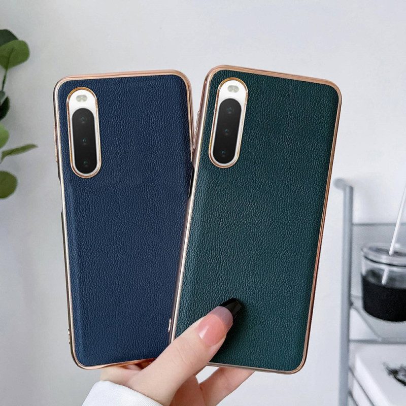 Cover Sony Xperia 10 IV Colore Vera Pelle