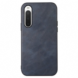 Cover Sony Xperia 10 IV Elegante Stile In Pelle