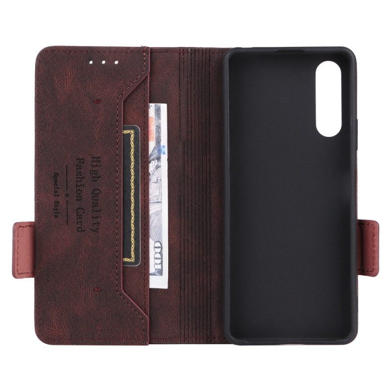 Folio Cover Sony Xperia 10 IV Eleganza Sottile