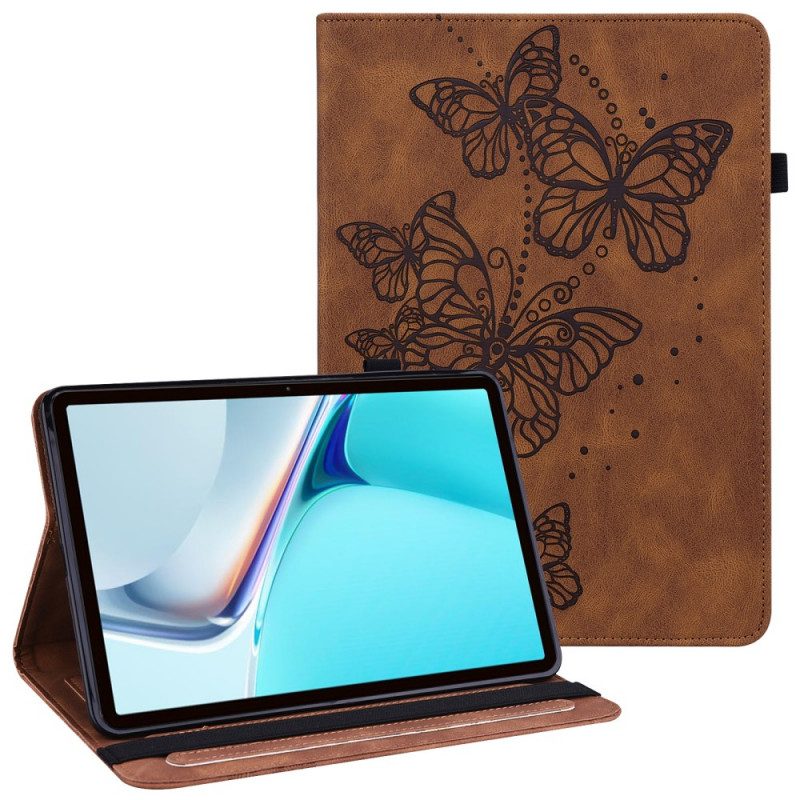 Folio Cover Huawei MatePad 11 (2021) Decorazione Farfalle