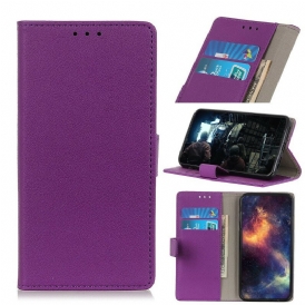 Custodia A Portafoglio Realme C11 Classico Effetto Pelle