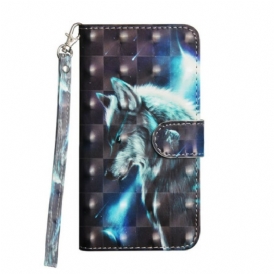 Folio Cover Realme C11 Lupo Maestoso