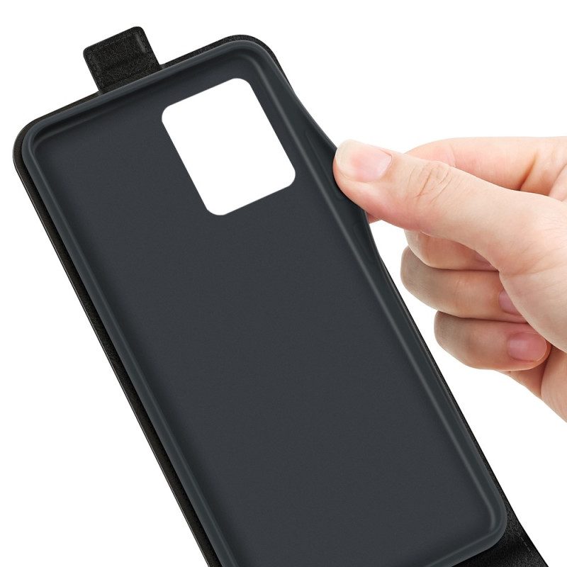 Custodia in pelle Realme C30 Folio Cover Aletta Verticale