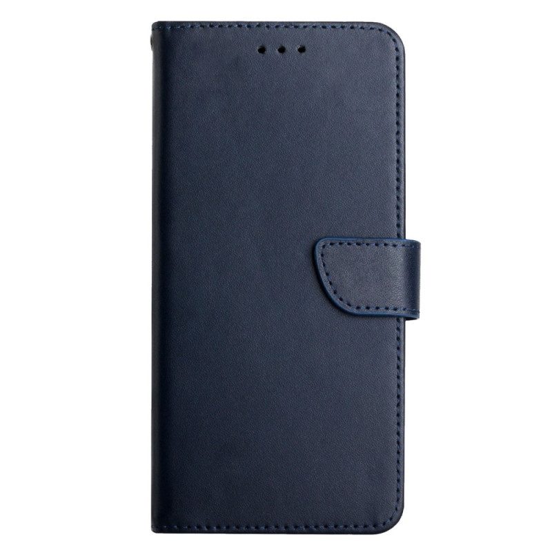 Custodia in pelle Realme C30 Vera Pelle Nappa