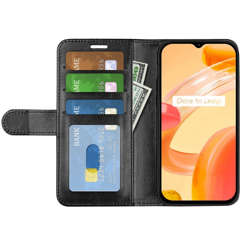 Folio Cover Realme C30 Stile Retrò
