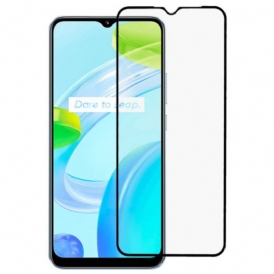 Protezione In Vetro Temperato Black Contour Per Realme C30