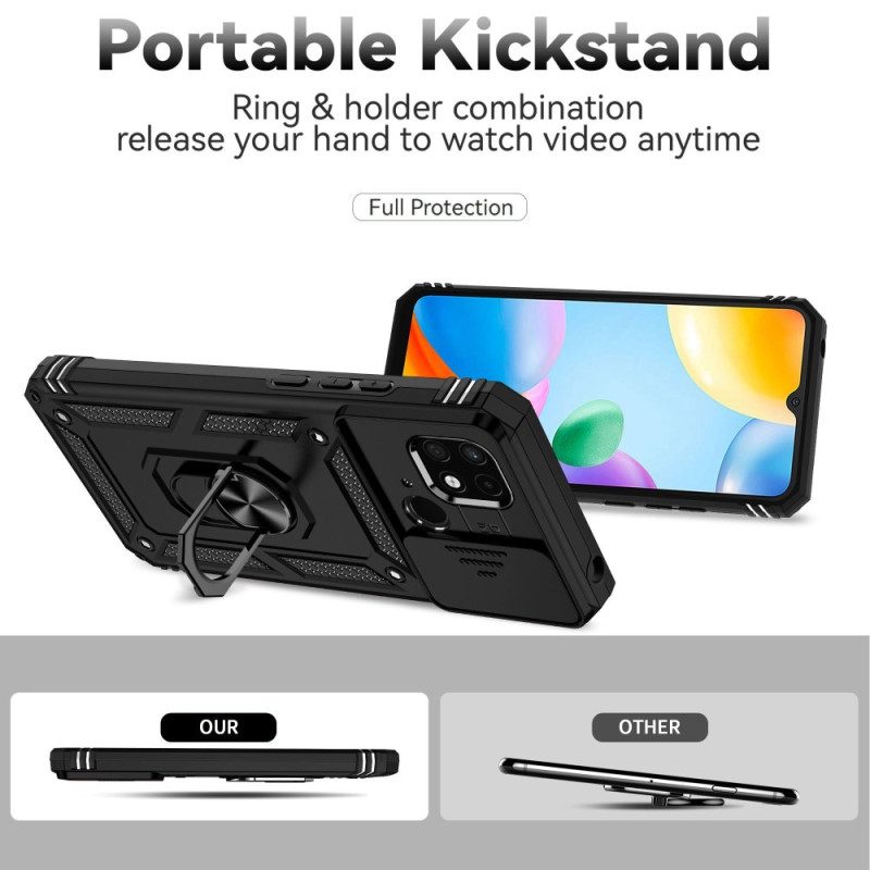 Cover Xiaomi Redmi 10C Anello Premium