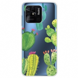 Cover Xiaomi Redmi 10C Cactus Senza Soluzione Di Continuità