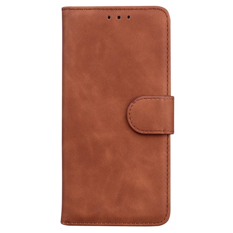 Custodia in pelle Xiaomi Redmi 10C Ecopelle Tinta Unita
