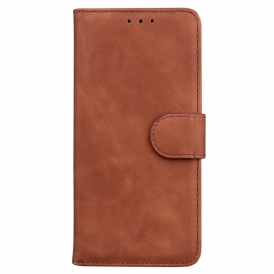 Custodia in pelle Xiaomi Redmi 10C Ecopelle Tinta Unita