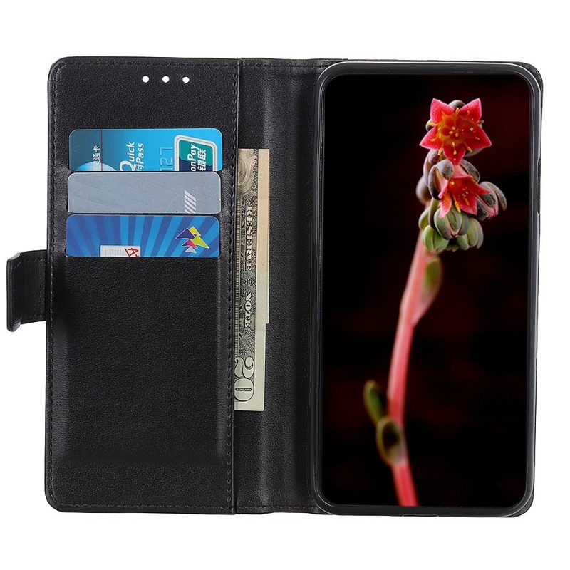 Custodia in pelle Xiaomi Redmi 10C Effetto Pelle