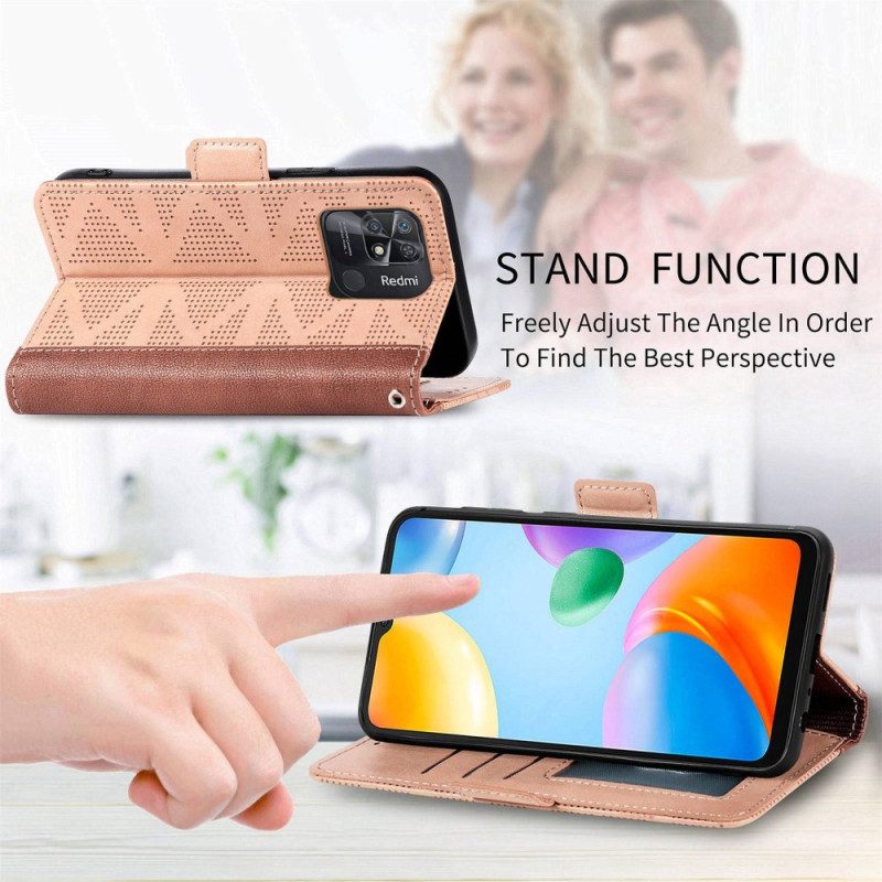 Custodia in pelle Xiaomi Redmi 10C Elegante