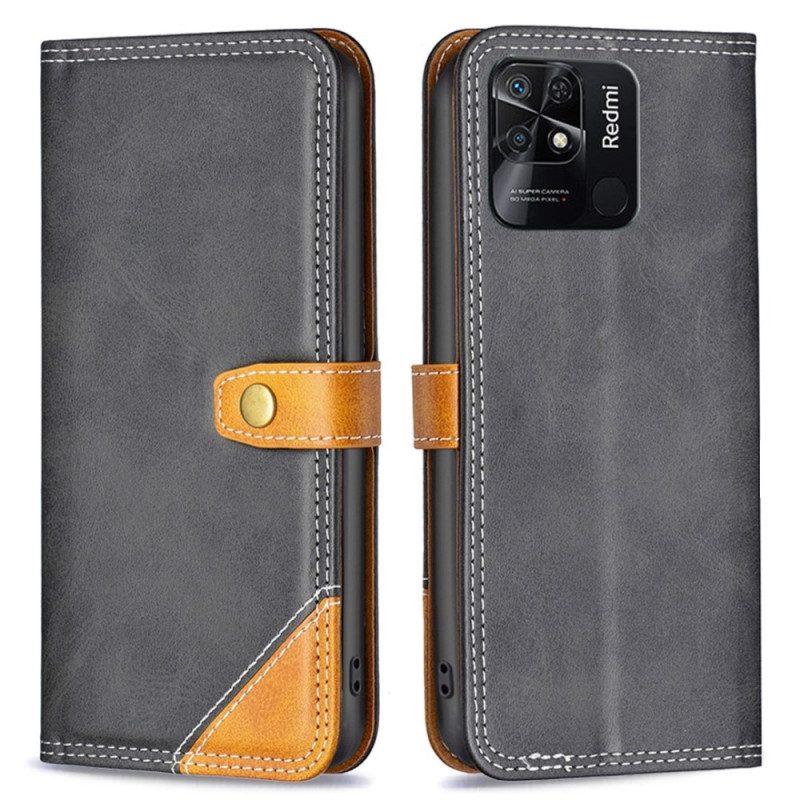 Folio Cover Xiaomi Redmi 10C Colore Binfen Vintage