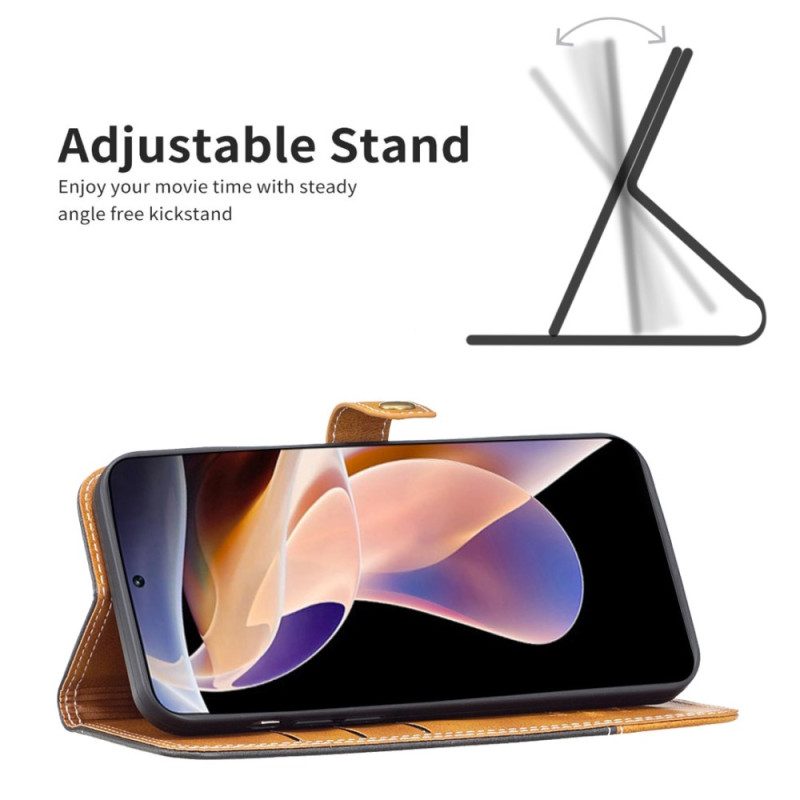 Folio Cover Xiaomi Redmi 10C Colore Binfen Vintage