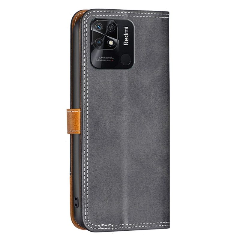 Folio Cover Xiaomi Redmi 10C Colore Binfen Vintage