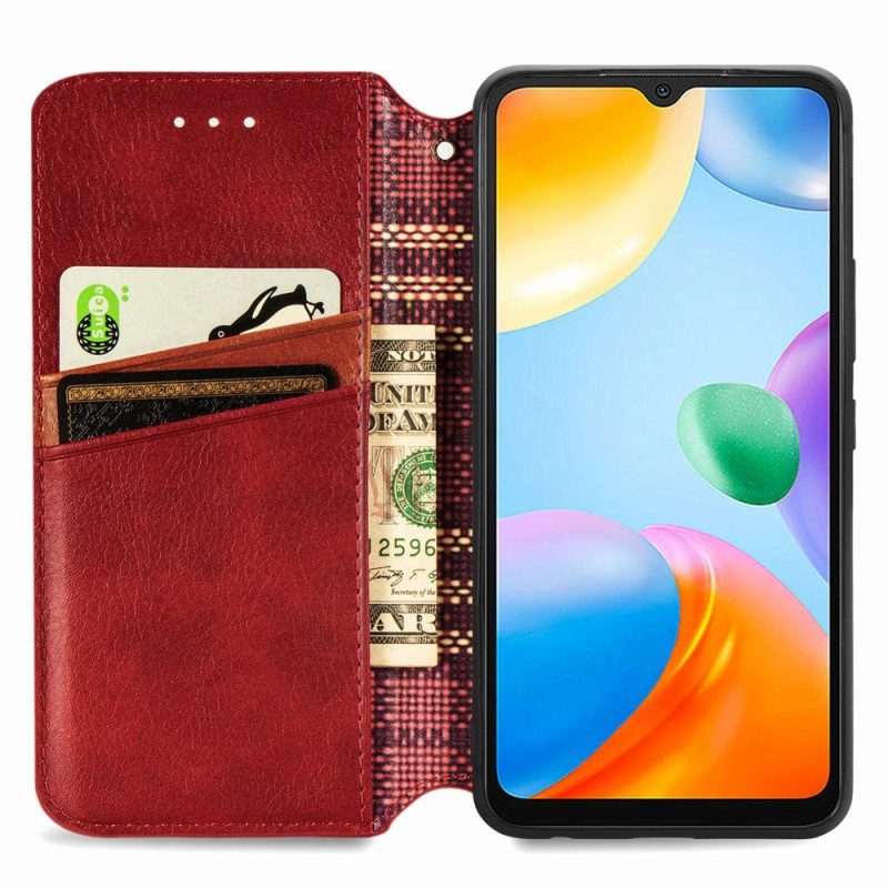 Folio Cover Xiaomi Redmi 10C Custodia in pelle Modello 3d