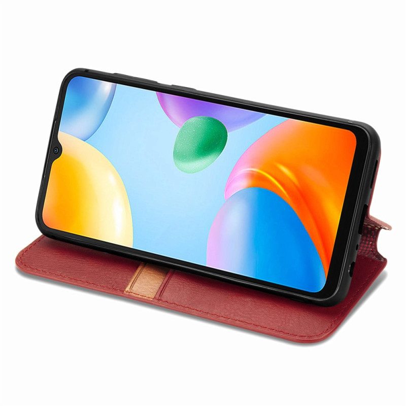 Folio Cover Xiaomi Redmi 10C Custodia in pelle Modello 3d