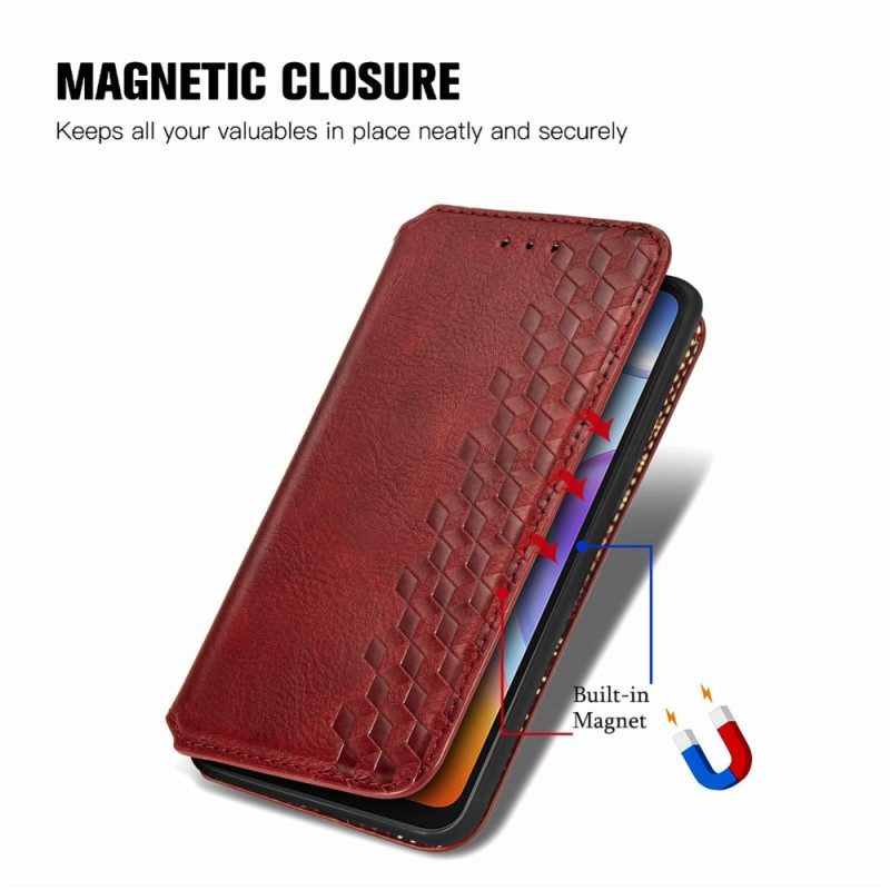 Folio Cover Xiaomi Redmi 10C Custodia in pelle Modello 3d
