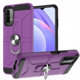 Cover Xiaomi Redmi 9T Anello Di Supporto Metallico