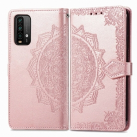 Custodia A Portafoglio Xiaomi Redmi 9T Mandala Medioevo