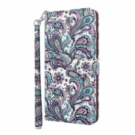 Custodia in pelle Xiaomi Redmi 9T Modelli Di Fiori
