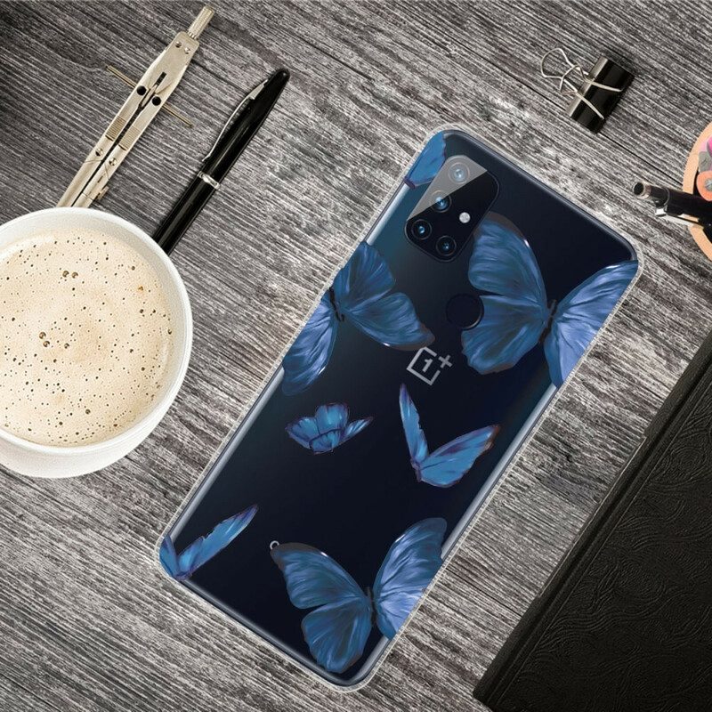 Cover OnePlus Nord N10 Farfalle Selvatiche
