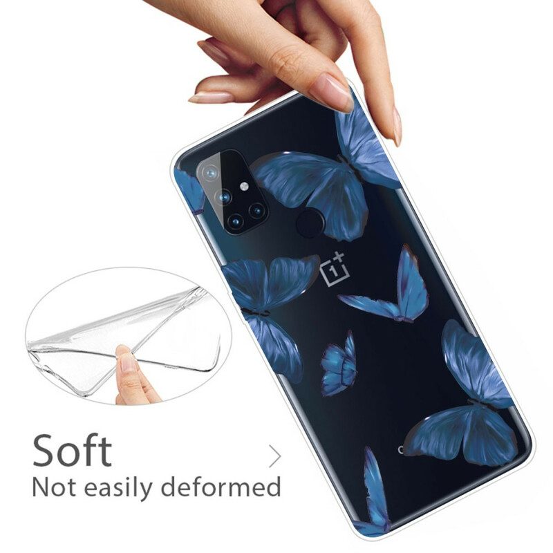 Cover OnePlus Nord N10 Farfalle Selvatiche
