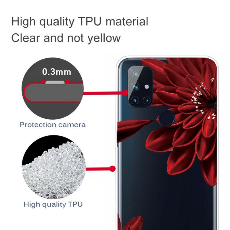 Cover OnePlus Nord N10 Fiori Selvatici