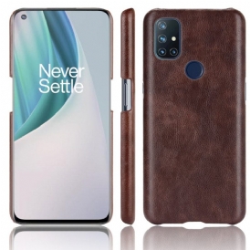 Cover OnePlus Nord N10 Litchi Performance Effetto Pelle