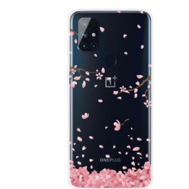 Cover OnePlus Nord N10 Rami Fioriti