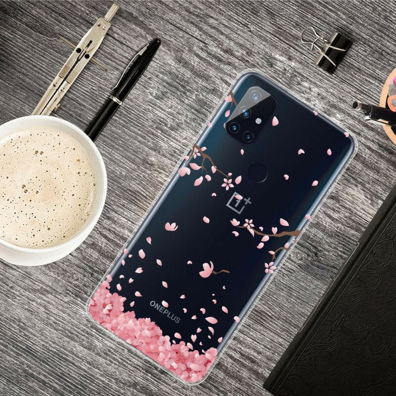 Cover OnePlus Nord N10 Rami Fioriti