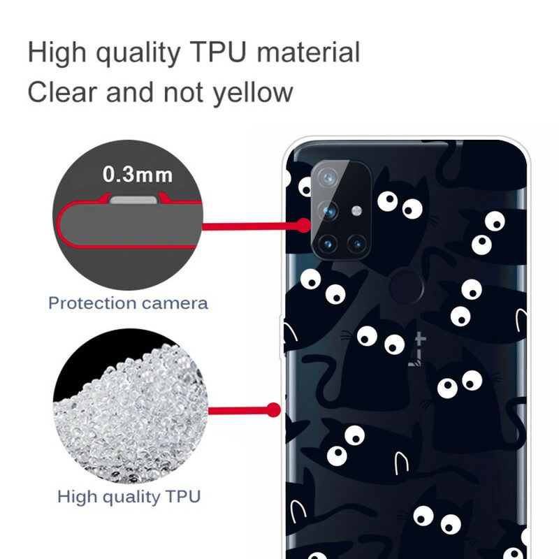Cover OnePlus Nord N10 Topi Neri