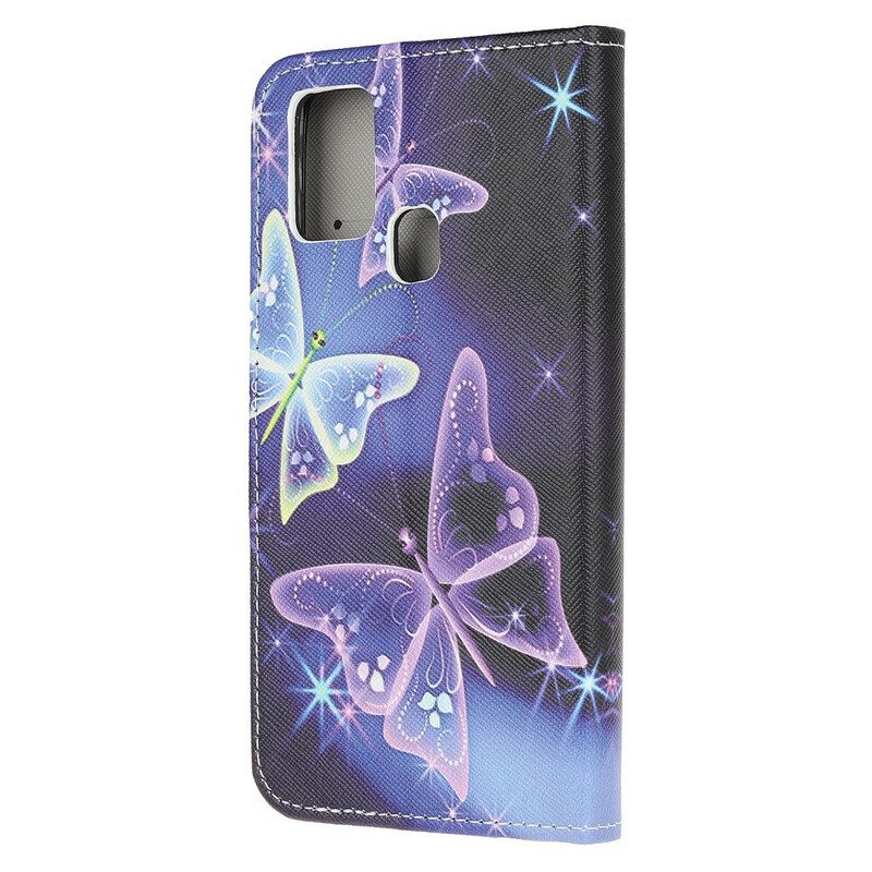 Folio Cover OnePlus Nord N10 Farfalle
