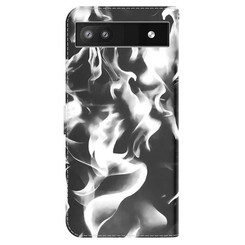 Custodia in pelle Google Pixel 6A Modello Astratto