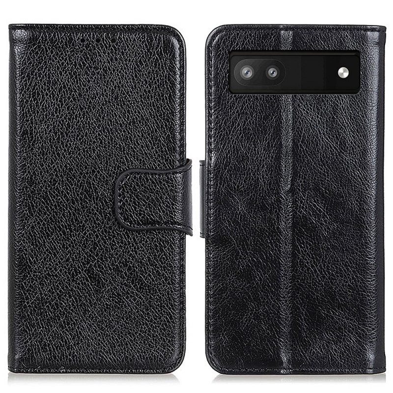 Custodia in pelle Google Pixel 6A Pelle Nappa