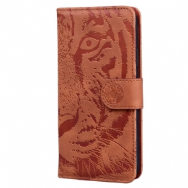 Folio Cover Google Pixel 6A Faccia Da Tigre