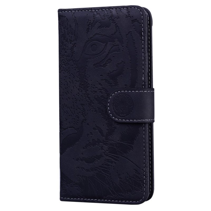 Folio Cover Google Pixel 6A Faccia Da Tigre