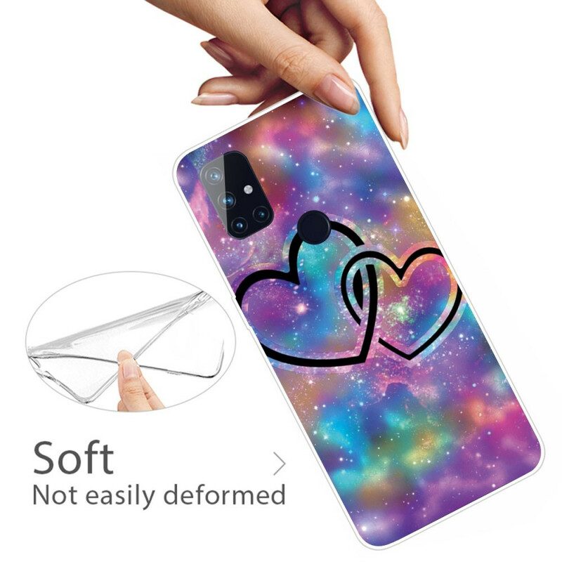 Cover OnePlus Nord N100 Cuori Incatenati
