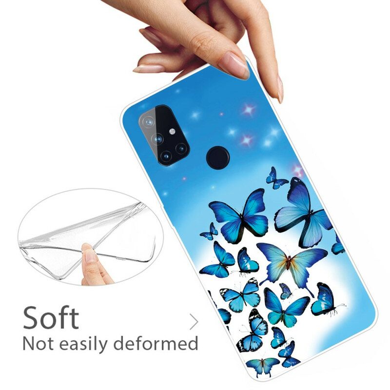 Cover OnePlus Nord N100 Farfalle Farfalle