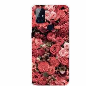 Cover OnePlus Nord N100 Fiori Intensi