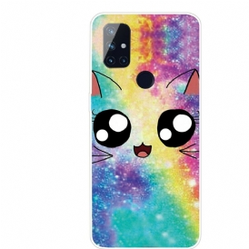 Cover OnePlus Nord N100 Gatto Dei Cartoni Animati