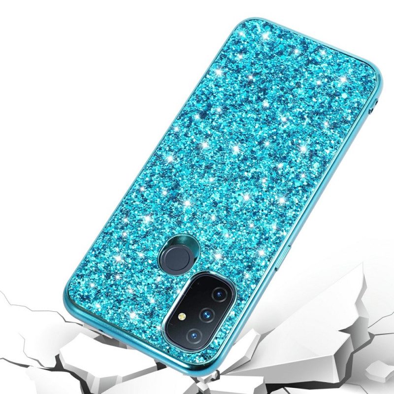 Cover OnePlus Nord N100 Ibrido Glitterato