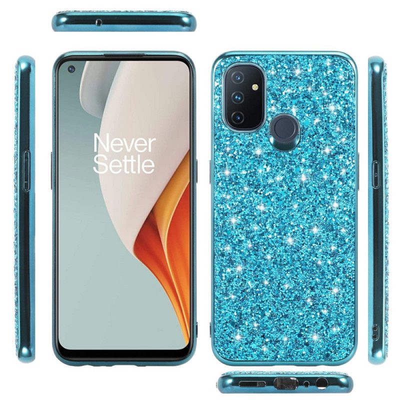 Cover OnePlus Nord N100 Ibrido Glitterato