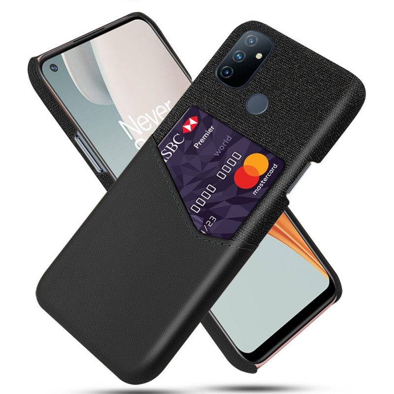 Cover OnePlus Nord N100 Titolare Della Carta