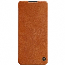 Folio Cover OnePlus Nord N100 Custodia in pelle Serie Nillkin Qin