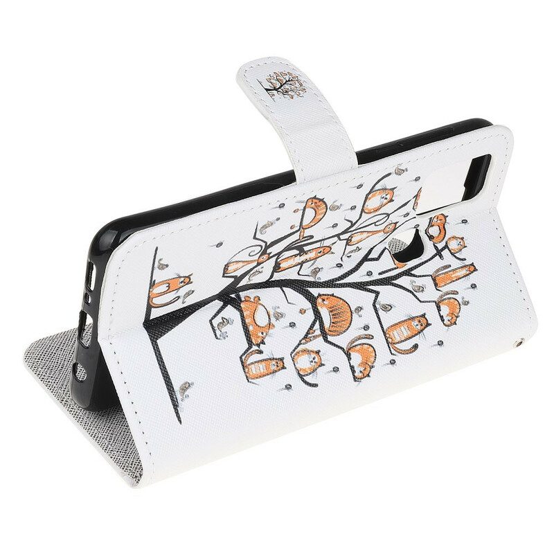 Folio Cover OnePlus Nord N100 Gatti Funky Con Cinturino