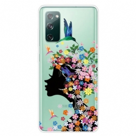 Cover Samsung Galaxy S20 FE Bella Testa Di Fiore